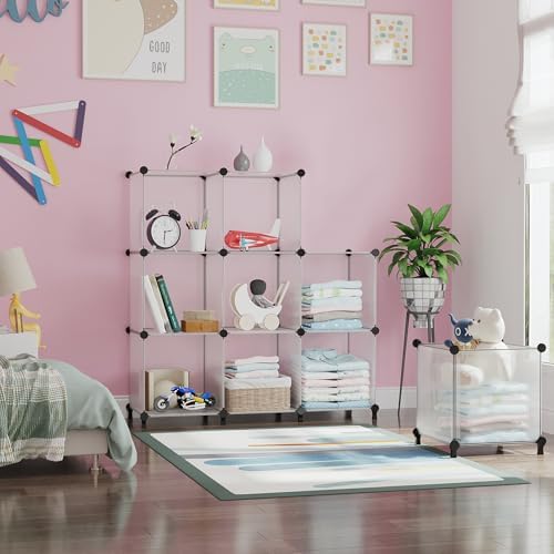 AWTATOS 8 Cube Storage Organizer, Closet Organizer Storage Shelf - Image 3