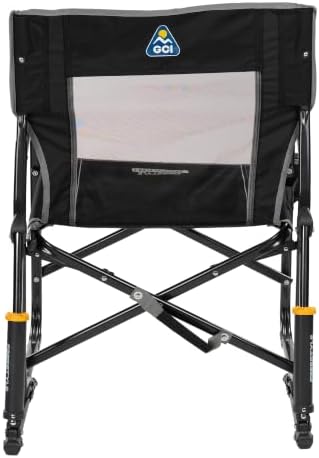 GCI Outdoor Freestyle Rocker Camping Chair - Black - Image 5