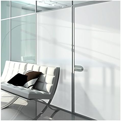 BDF MTWH Decorative Window Film White Matte Frosted Opaque Privacy - 36in X 25ft - Image 6