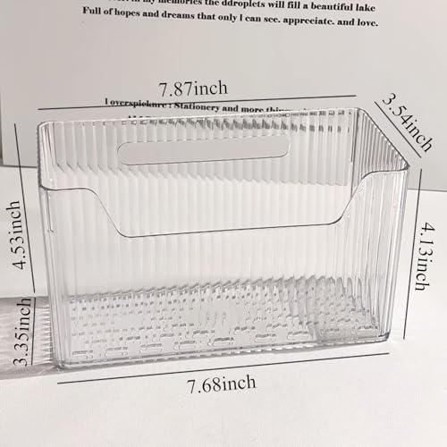 Acrylic Wall Mounted Storage Rack, 2 Pcs Storage Box Shower Basket - Image 2