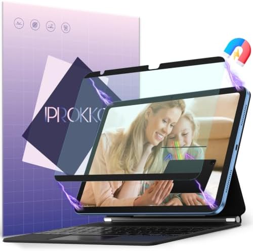 IPROKKO Magnetic Blue Light Screen Protector for iPad A16 11/10th 11/10.9" by IPROKKO
