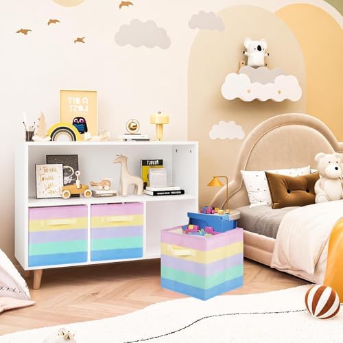 ShellKingdom Storage Bins, Foldable Fabric Storage Cubes And Cloth Storage - Image 4