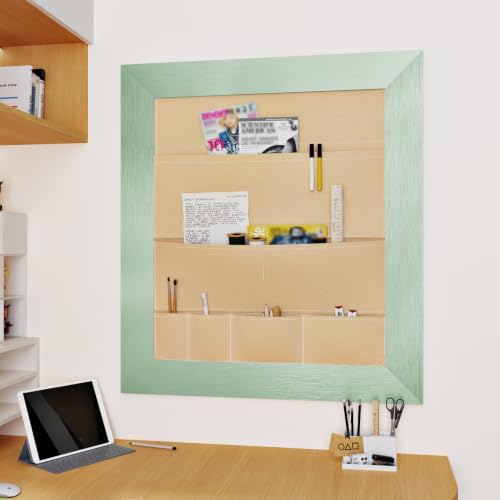WESTICK Green Bulletin Board Borders Self Adhesive Bathroom Mirror Frame - Image 3