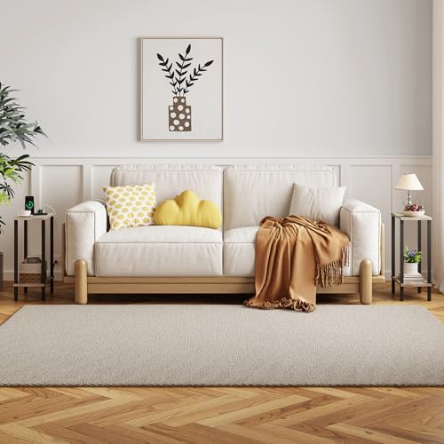 TUTOTAK Narrow Side Table Set of 2, Small End Table for Couch - Image 4