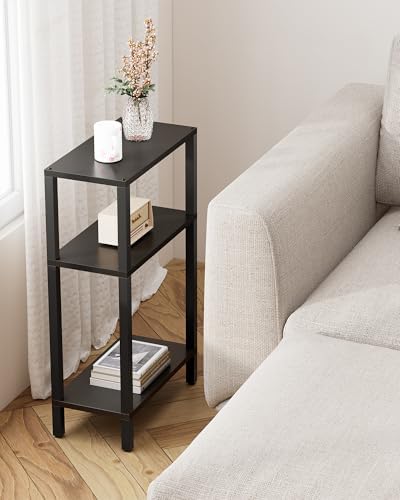 TUTOTAK Narrow Side Table, 3-Tier Small End Table for Couch - Image 6