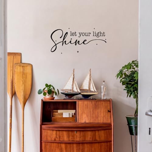 Fumete 9 Pcs Inspirational Vinyl Wall Decals, Peel and Stick, Elegant - Image 5