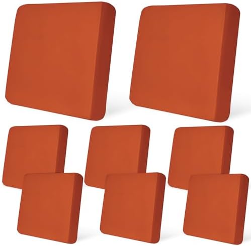 8Pcs Patio Cushion Covers Stretch Outdoor Furniture Protector Slipcovers by pickyNproud