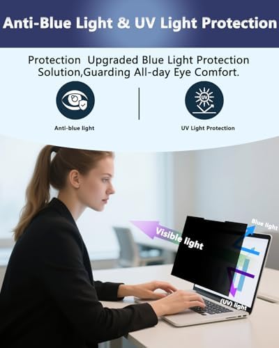 Magnetic Laptop Privacy Screen for 15.6 Inch 16:9 Aspect Ratio - Image 6