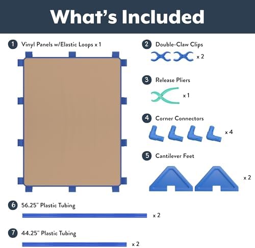 Children's Factory PlayPanel Room Divider 59.5" x 47.5", Almond - Image 4