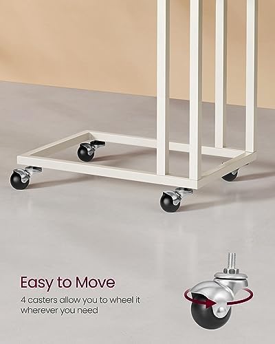 VASAGLE C Shape End Table for Couch or Sofa, Industrial Small Side Table - Image 5