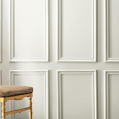TriMold Peel and Stick Chair Rail Molding, Self-Adhesive Wall Trim for Home Decoration & Wall Protection, 3m x 3cm (Pack of 3) - Image 5