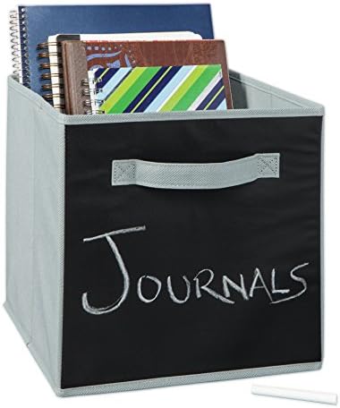 ClosetMaid 1849 Cubeicals Fabric Drawer, Gray Chalkboard - Image 2