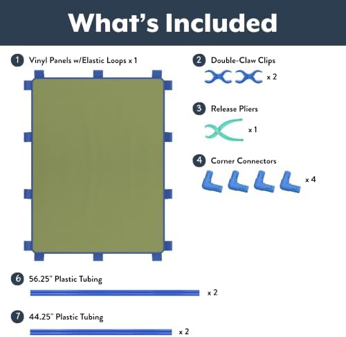 Children's Factory Room Divider 59.5" x 47.5", Sage, Big Screen - Image 3