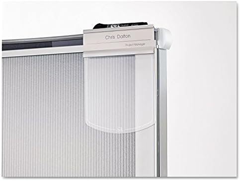 Quartet Privacy Screen, 64" x 38" Translucent Portable Wall Divider, Adjustable Height, Sturdy Aluminum Frame on Wheels, Includes Attachable White Board (WPS2000) - Image 5