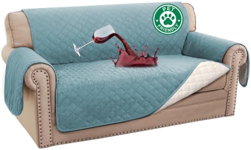 Turquoize 100% Waterproof Sofa Covers Couch Cover for Dogs, Loveseat 47" by Turquoize