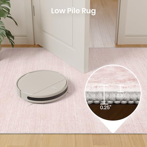 Valenrug 6x9 Area Rugs, Large Washable Rugs for Living Room, Light Pink - Image 7