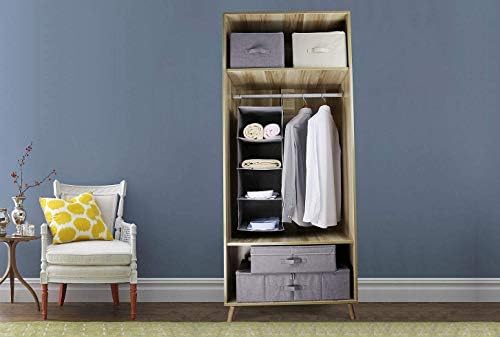 Folding Rigid Storage Baskets for Clothing, Closet Shelf Drawers, 2 pcs - Image 5