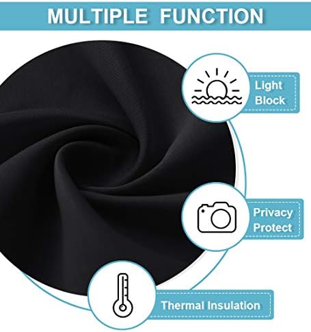 RYB HOME Blackout Room Divider Curtains for Living Room Bedroom Office - Image 6