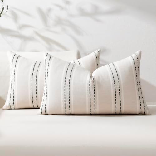 Hckot Spring Throw Pillow Covers 12x20 Set of 2 Green Pillow Covers by Hckot