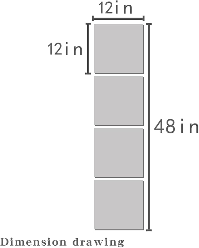 8 Pack Acrylic Mirrors for Wall,12" x 12" Self Adhesive Frameless Small Mirror Tiles, Flexible Plastic Mirror Sheets for Home Wall Decor Bedroom Gym DIY (8, 12"x 12") - Image 2