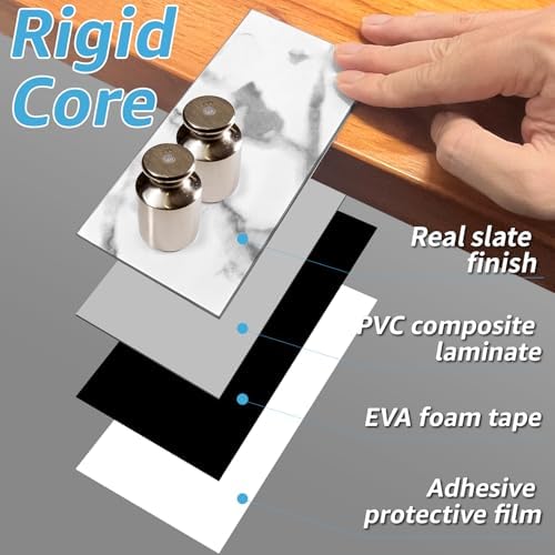 Art3d 102-Pack Peel and Stick Backsplash on Subway Tile, Gray Marble - Image 7