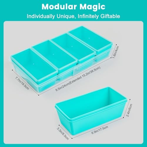 Gemice 2-Cup Silicone Freezer Molds with Lids, Individual 4-Pack - Image 6