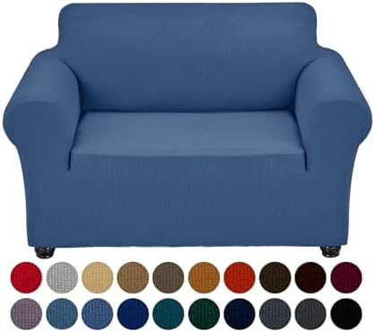 Joccun Stretch Chair Couch Cover,1-Piece Sofa Slipcover Spandex Jacquard Fabric Sofa Covers with Elastic Bottom,Washable Furniture Protector for Dogs,Cats,Kids(Armchair,Riverside) by Joccun