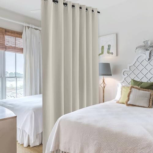 RYB HOME Blackout Room Divider Curtain for Share Space Kids Nursery Bedroom - Image 4