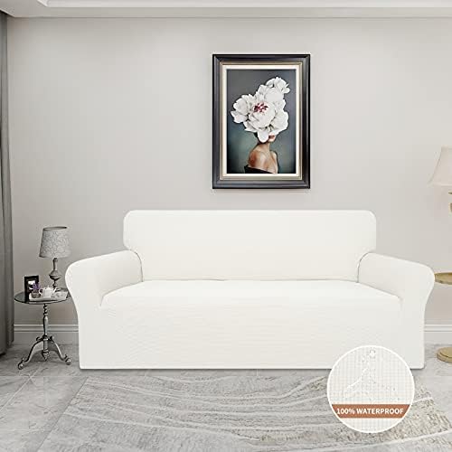 Easy-Going 100% Waterproof Couch Cover, 3 Cushion Couch Slipcover for Sofa - Image 2