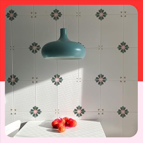 Suteka Tile Decal - Home Decor - Vintage Green, Set of 52 - Image 2