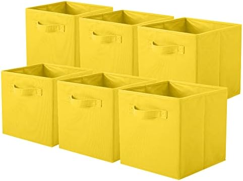 ShellKingdom Storage Bins, Foldable Fabric Storage Cubes And Cloth Storage by ShellKingdom