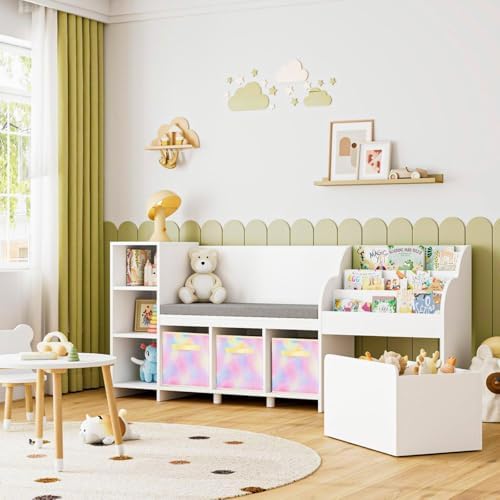 ShellKingdom Storage Bins, Foldable Fabric Storage Cubes And Cloth Storage - Image 5