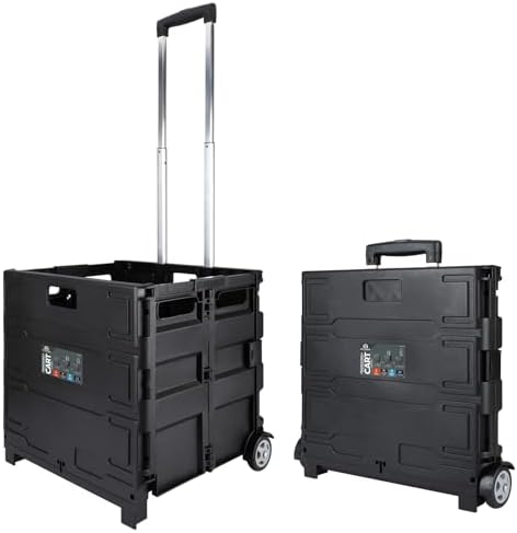 Olympia Tools 85-010 Grand Pack-N-Roll Portable Tools Carrier with Telescopic Handle, 80 Lb. Load Capacity, Black 2025 New Version by OlympiaTools