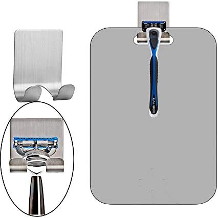 APHUIME Large Fogless Shower Mirror, Anit-Fog Shaving Mirror with Hook - Image 5