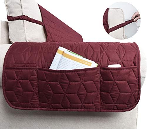 Ameritex Couch Sofa Slipcover 100% Waterproof Nonslip Quilted Furniture Protector Slipcover for Dogs, Children, Pets Sofa Slipcover Machine Washable (Burgundy, 68'') - Image 4