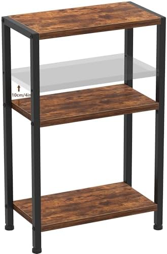 Heybly Small Narrow Side Table for Small Space, Thin Bedside TableHET006SR1 by HEYBLY