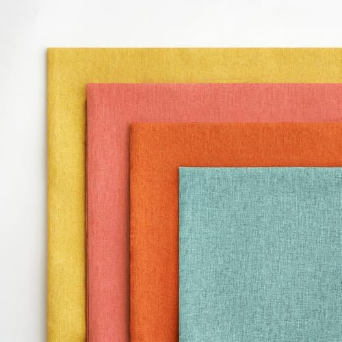 MIULEE Pack of 4 Decorative Outdoor Throw Pillow Covers Linen Waterproof Pillow Covers Summer Farmhouse Cushion Cases for Patio Garden Tent Balcony Couch Sofa 16x16 Inch Orange Teal - Image 5