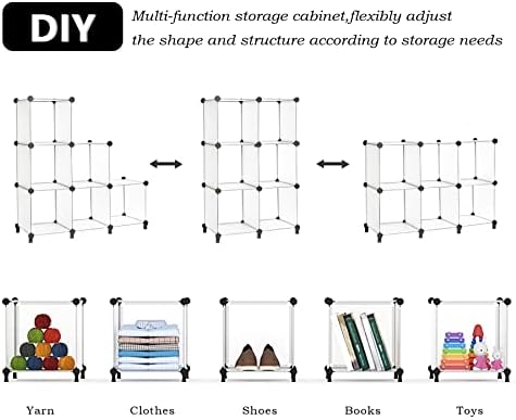 AWTATOS Closet Organizer, 6 Cube Storage Organizer, Closet Storage Shelves - Image 6