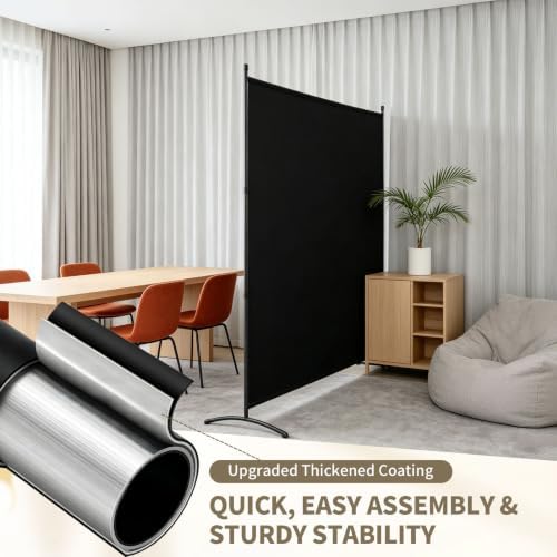 Extra-Wide Single Room Divider,Portable Privacy Screen for Room Separator - Image 3