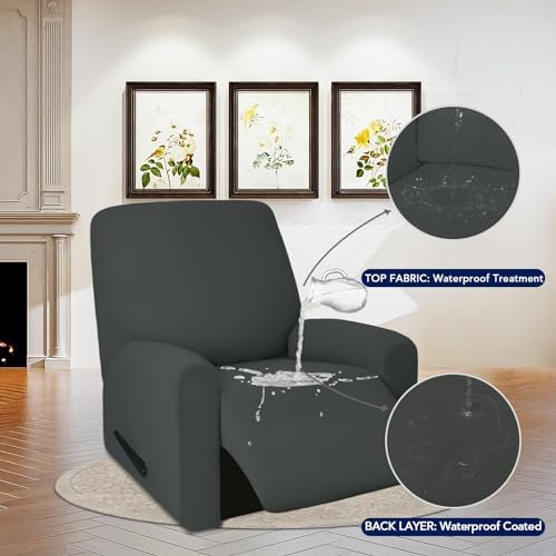 PureFit Waterproof Recliner Chair Cover Slipcovers for Couches and Sofas - Image 3