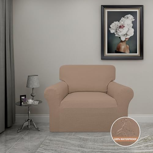 Easy-Going 100% Waterproof Oversized Chair Couch Cover, Stretch Sofa Cover - Image 2