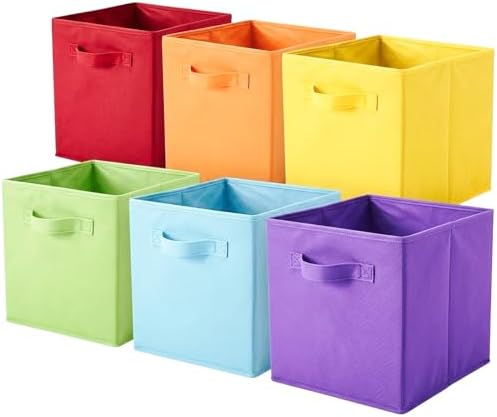 ShellKingdom Storage Bins, Foldable Fabric Storage Cubes And Cloth Storage by ShellKingdom