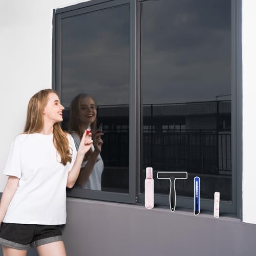 XIAWEI One Way Window Privacy Film with Tools,Black,23.6"x78.7",Malleable by xiawei