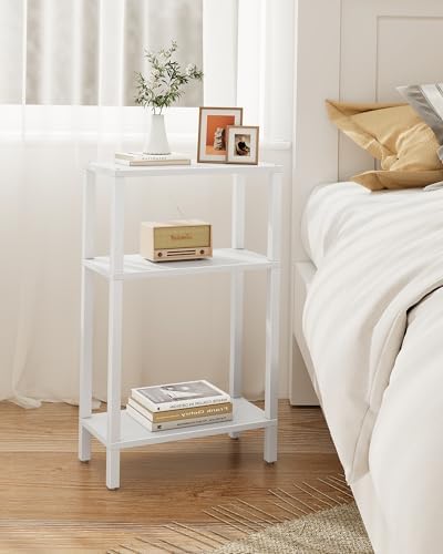 TUTOTAK Narrow Side Table, 3-Tier Small End Table for Couch - Image 5