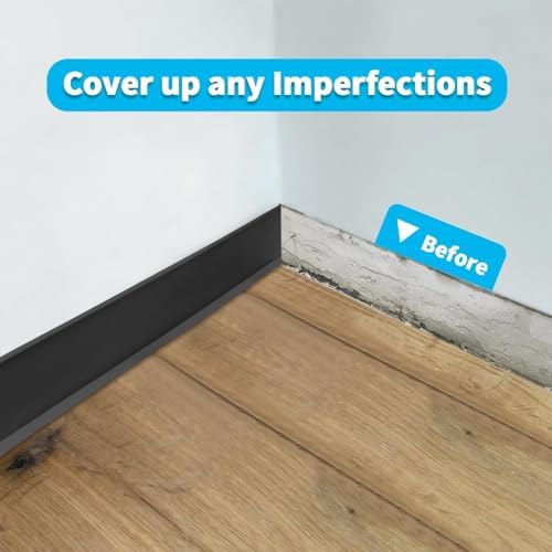 Art3d 20 ft Flexible Peel and Stick Crown Molding Trim, Wall Decor, Black - Image 3