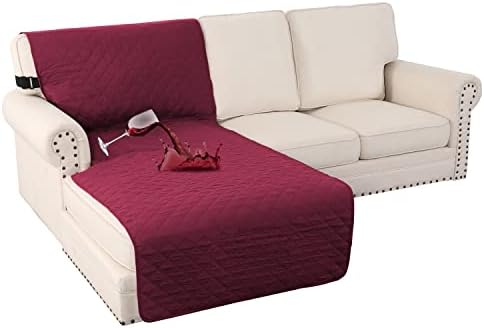 Turquoize 100% Waterproof Sofa Covers Chaise Lounge L Shape Sofa Protector by Turquoize