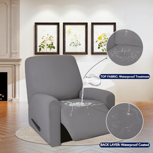 PureFit Waterproof Recliner Chair Cover Slipcovers for Couches and Sofas - Image 3