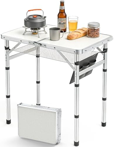 WildFinder Folding Camping Table, 2x1.3 FT Small Folding Table Portable by WildFinder