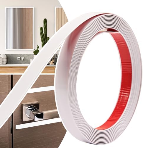 0.79in x 20Ft Peel and Stick Wall Molding Trim, Flexible Trim by JSIWOTH