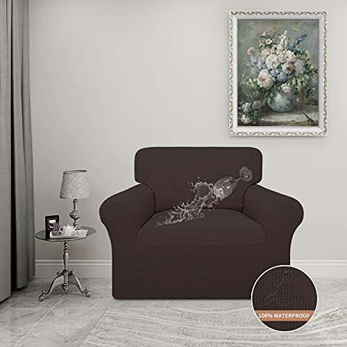 Easy-Going 100% Waterproof Chair Couch Cover, Stretch Jacquard Sofa Cover - Image 2